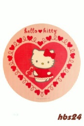 Tortenaufleger Hello Kitty Love Motiv B - hbs24